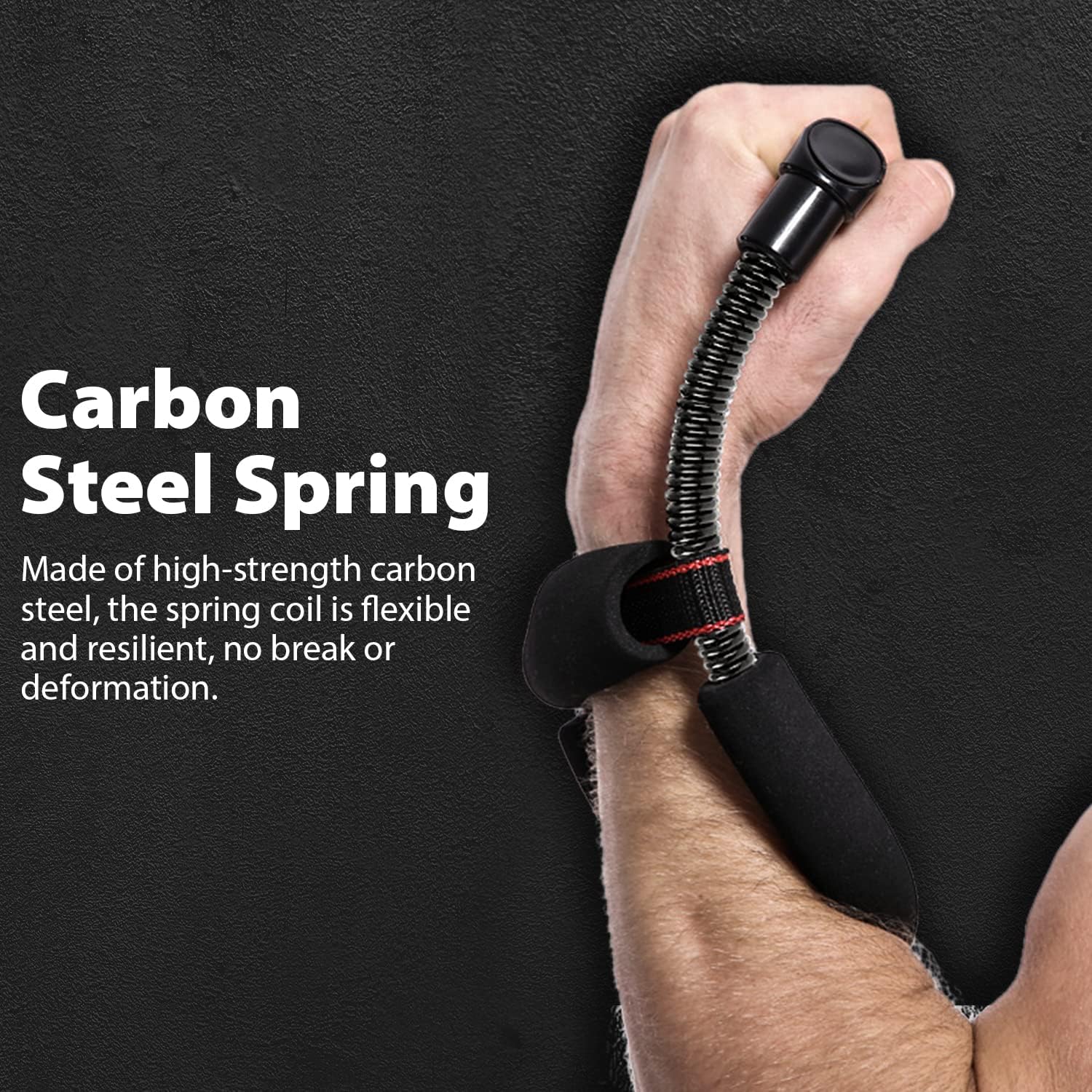 Forearm Strengthener Forearm Wrist Strengthener Exerciser with Adjustable Tension for Improving Strength - Hand Developer Arm Grip Workout Strength Trainer Home Gym Workout Equipment for Starter and Pro